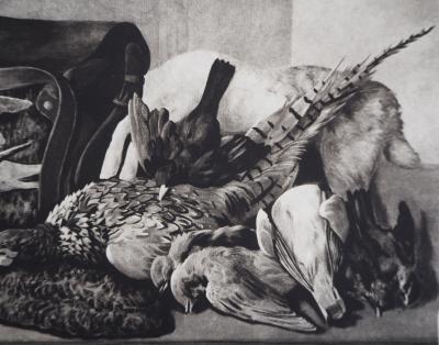 Moïse KISLING : Nature-morte au faisan - Gravure Originale 2