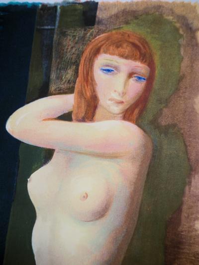 Moïse KISLING : Jeune femme dénudée - Lithographie originale 2