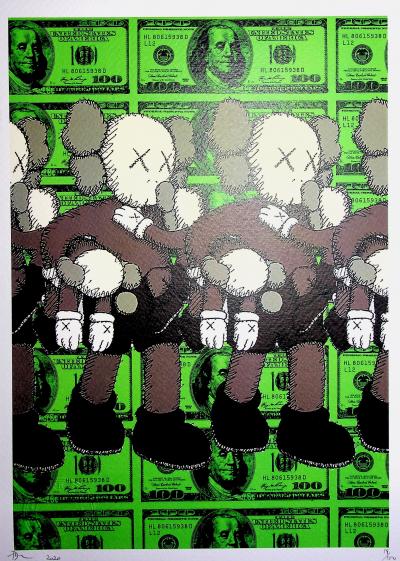 Louis VUITTON & Supreme - Kaws Stormtrooper - Street Art - Plazzart