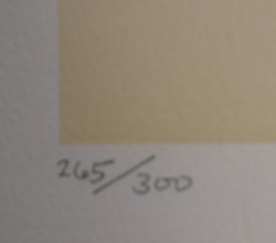 René GRUAU - Escarpins rouges, 1990 - Original signed lithograph 2