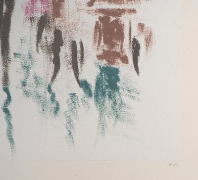 André MASSON : Le Grand canal, Venise - Lithographie originale signée 2