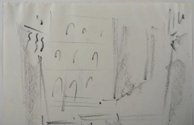 André MASSON : Venise, Gondoliers sur les canaux - Dessin original signé 2