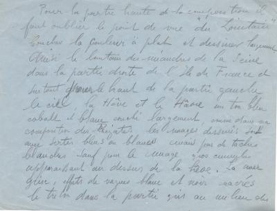 Raoul DUFY - Dessin et manuscrit autographe 2