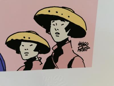 Hugo Pratt - Les femmes - Estampe pigmentaire 2