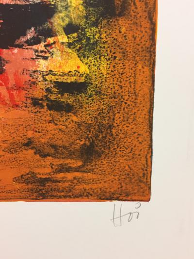 Lebadang - Promenade jonque - Lithographie signée au crayon au crayon 2