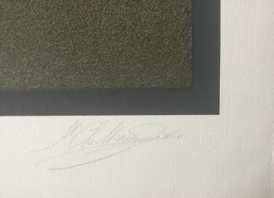 Mikhaïl CHEMIAKINE - Le ventre de Paris , 1976 - Lithographie originale signée 2