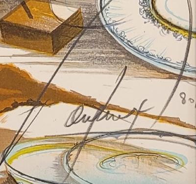 Raymond POULET - Les Vieux Métiers - Le Céramiste Faïencier, 1975 - Lithographie originale signée au crayon 2