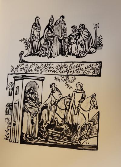 JEAN RENE BORY - Le livre d’or des échanges, 1974 - Livre signé par l’auteur et l’illustrateur 2