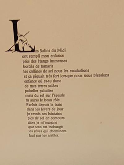 Raymond POULET - Les Vieux Métiers - Le Paludier, 1975 - Lithographie originale signée 2
