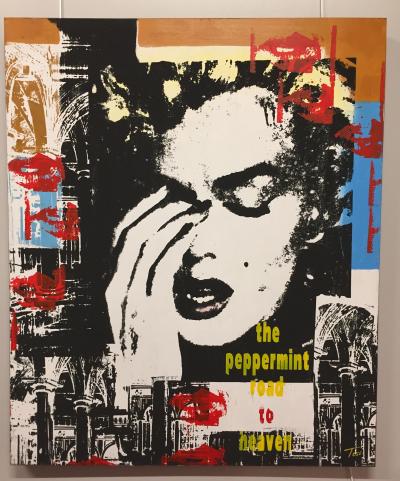 Tessi - Marilyn Monroe - Technique mixte sur toile 2