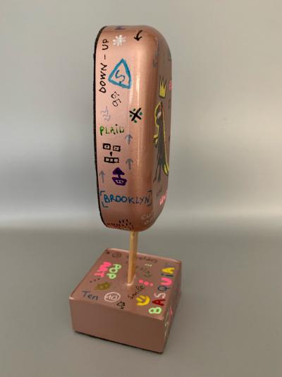 Mahelle - Ice Cream Basquiat, 2021 - Sculpture 2