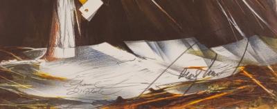 Raymond POULET - Les Vieux Métiers - L’Avocat, 1975 - Lithographie originale signée au crayon 2