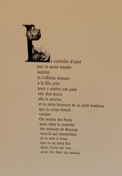 Raymond POULET - Les Vieux métiers : le vannier, 1975 -  Lithographie originale signée au crayon 2