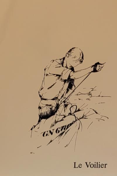 Raymond POULET - Les Vieux métiers : le voilier, 1975 -  Lithographie originale signée au crayon 2