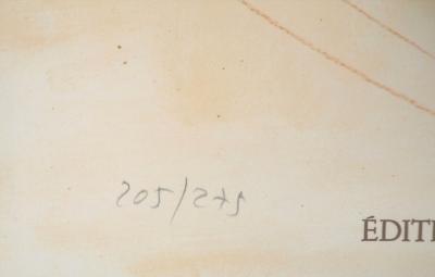 Claude WEISBUCH : Au cirque, 1983 - Lithographie Originale Signée 2