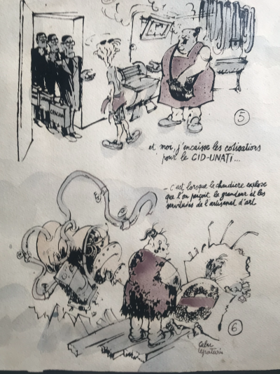 Jean CABU – Planche originale 2