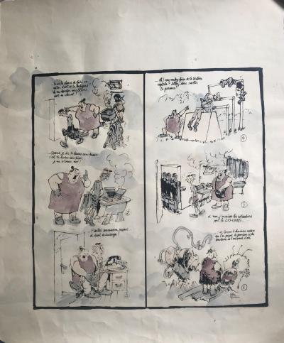 Jean CABU – Planche originale 2