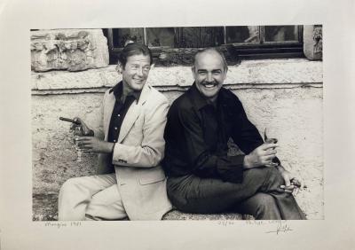 Philippe LEDRU – Les deux James Bond - Photographie argentique signée 2