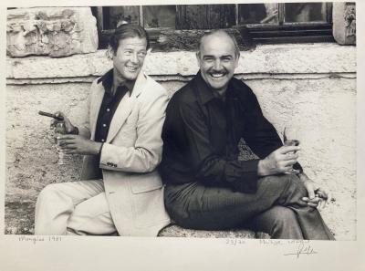 Philippe LEDRU – Les deux James Bond - Photographie argentique signée 2
