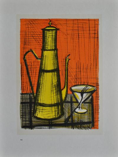 Bernard BUFFET (d’après) -  Natures Mortes - Ensemble de 6 lithographies 2