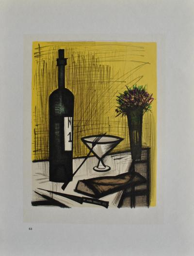 Bernard BUFFET (d’après) -  Natures Mortes - Ensemble de 6 lithographies 2