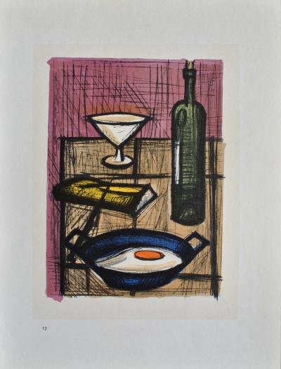 Bernard BUFFET (d’après) -  Natures Mortes - Ensemble de 6 lithographies 2