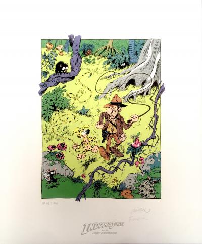 Franquin/Batem - Marsupilami - Sérigraphie signée 2