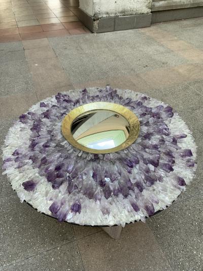 Enzo MISSONI (dans le goût de) - Miroir circulaire, circa 2010 2