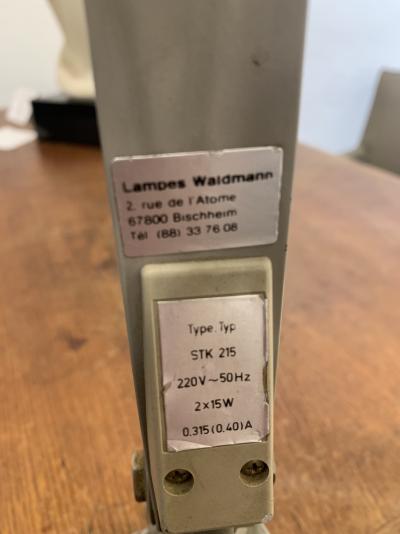 Waldmann - Lampe de bureau STK 215, circa 1960 2