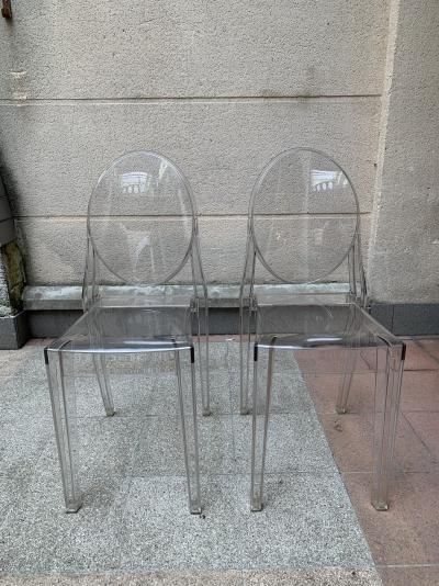 Philippe Stark - Paires de Chaises Victoria Ghost, 2005 2