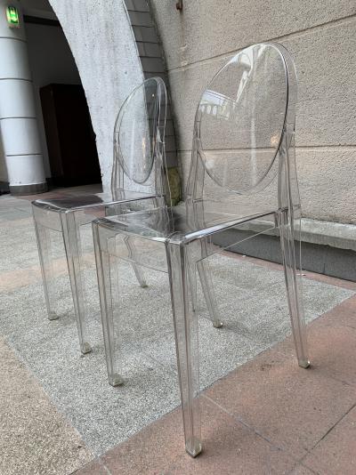 Philippe Stark - Paires de Chaises Victoria Ghost, 2005 2