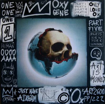 SPACO - Oxygene jarre, 2021 - Acrylique sur toile 2