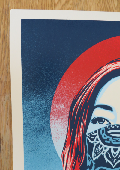 Shepard FAIREY (Obey) - Just Angels Rising, 2021 - Sérigraphie signée 2