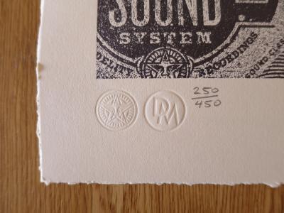 Shepard FAIREY (Obey) - Lively Up Yourself, 2021 - Sérigraphie signée au crayon 2