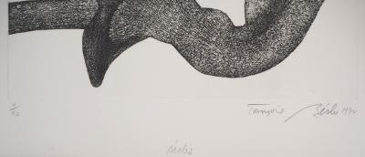 François BEALU : Dionée - Gravure originale signée 2
