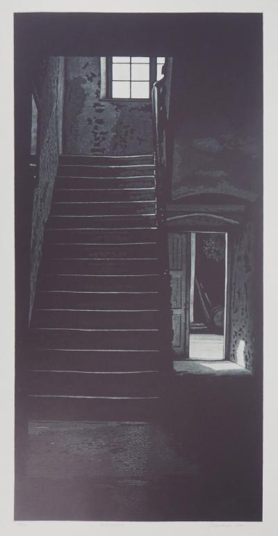 Jukka VANTTINEN : Le lendemain, 2000 - Gravure originale signée 2