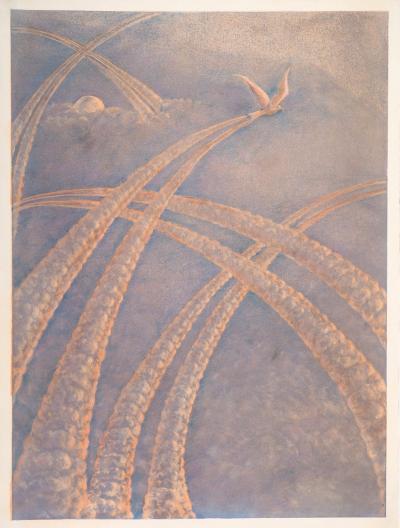 Teresa PANASIUK : Pour la liberté, 1984 - Gravure originale signée 2