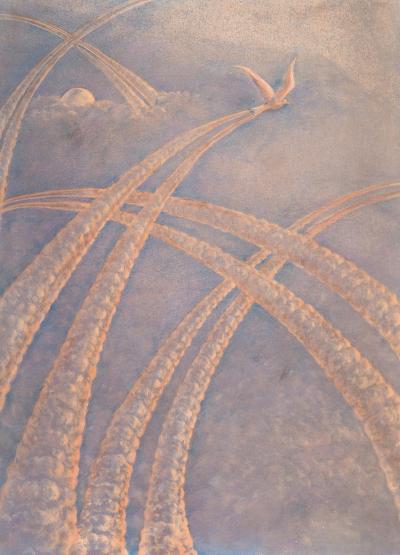 Teresa PANASIUK : Pour la liberté, 1984 - Gravure originale signée 2