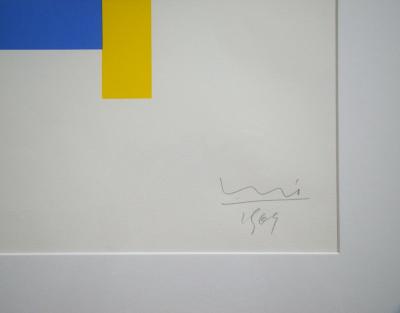 Max BILL - Konkrete Komposition, 1969 - Originaler Farbsiebdruck signiert und nummeriert 2
