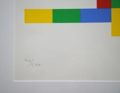 Max BILL - Konkrete Komposition, 1969 - Originaler Farbsiebdruck signiert und nummeriert 2