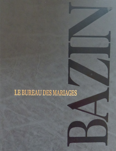 Hervé BAZIN - Le bureau des mariages, 1986 2