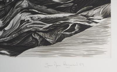 Jean Marc REYMOND : Fantasme mycologique, 1989 - Gravure originale signée 2
