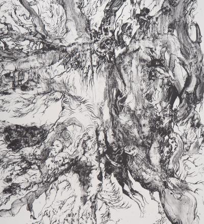 Charley CASE : Very Strange Fruits, Hallugraphies, 2005 - Lithographie originale signée 2