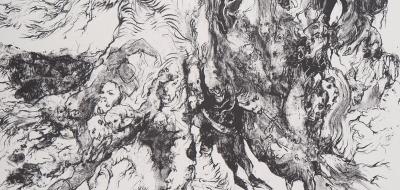 Charley CASE : Very Strange Fruits, Hallugraphies, 2005 - Lithographie originale signée 2