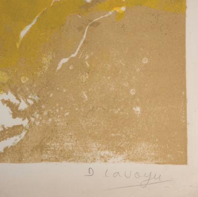 D. LAVOYU : Les quatre saisons - Lithographie originale signée 2