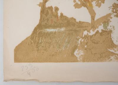 D. LAVOYU : Les quatre saisons - Lithographie originale signée 2