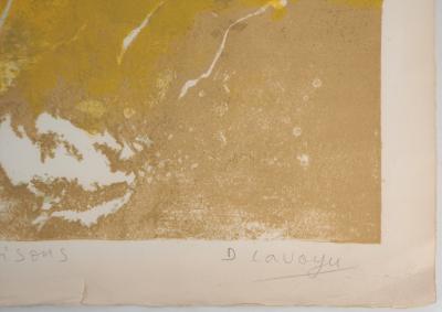D. LAVOYU : Les quatre saisons - Lithographie originale signée 2
