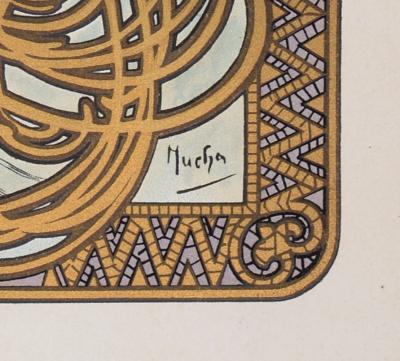 Alphonse MUCHA - Job, Les Maitres de l’Affiche - 1899 - Original Lithograph framed 2