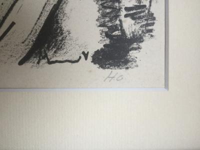 Maurice de VLAMINCK  - Environ de Verrières, 1956 - Lithographie 2