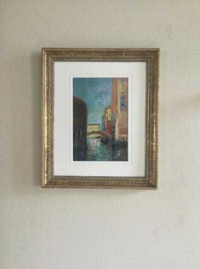 Charles PELLETIER - Venise - Pastel signé 2